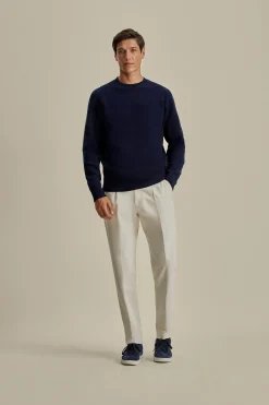 Sale Japanese Wool Crew Neck Sweater Knitwear