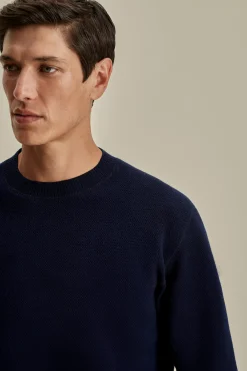 Sale Japanese Wool Crew Neck Sweater Knitwear
