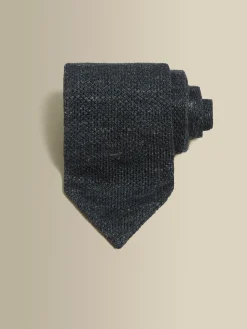 Hot Knitted Linen Tie Accessories
