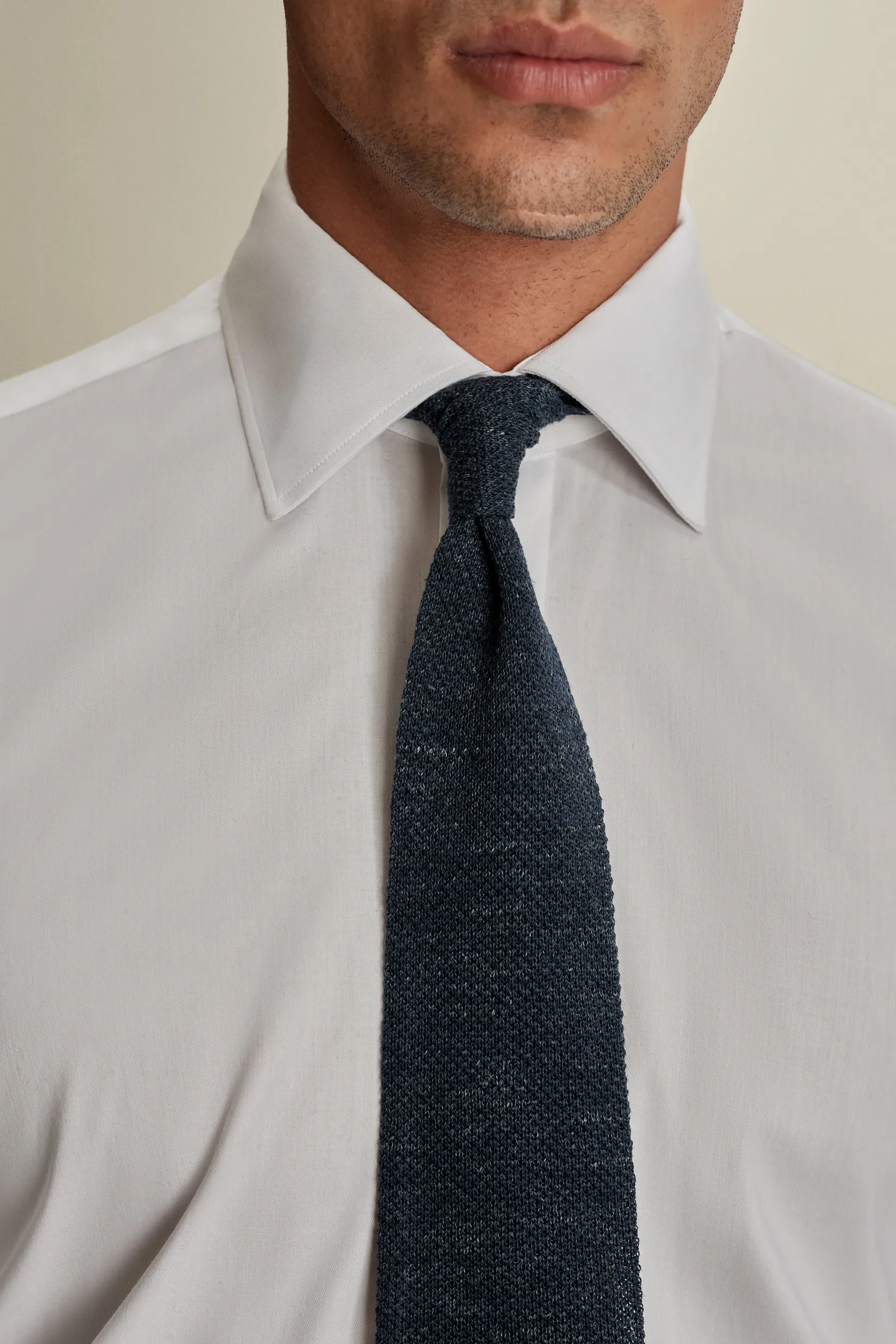 Hot Knitted Linen Tie Accessories