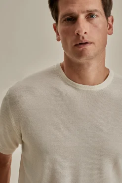 Clearance Knitted Merino Wool T-Shirt T-Shirts & Polos|Knitwear