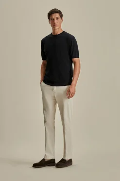 Knitted Merino Wool T-Shirt T-Shirts & Polos|Knitwear
