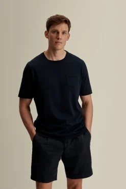 Clearance Linen Jersey Pleated Shorts Trousers & Shorts