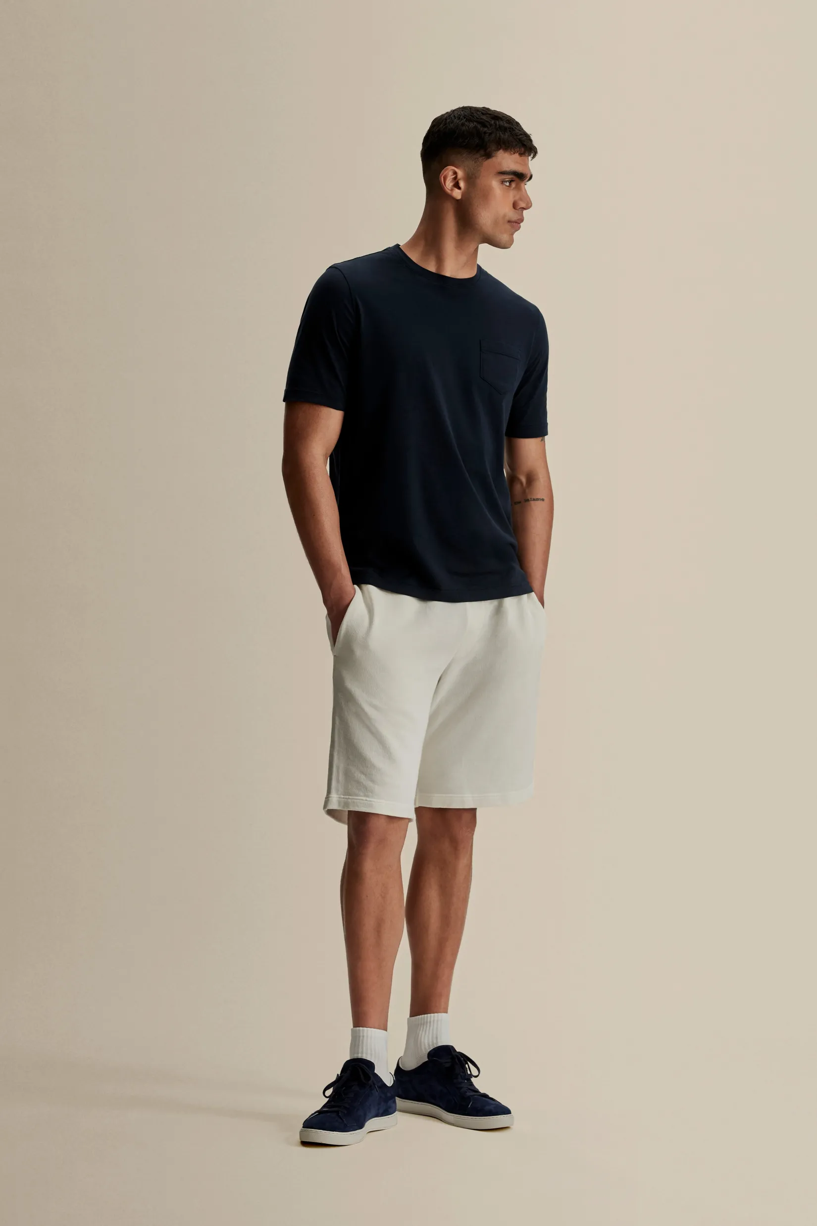 Outlet Loopback Cotton Drawstring Shorts Loungewear|Trousers & Shorts