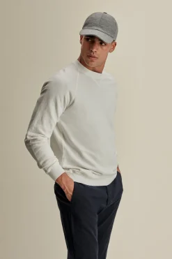 Clearance Loopback Cotton Raglan Sweater Loungewear