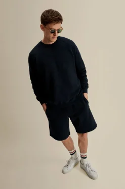 Hot Loopback Cotton Raglan Sweater Loungewear