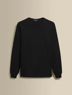 Clearance Merino Wool Extrafine Crew Neck Sweater Knitwear
