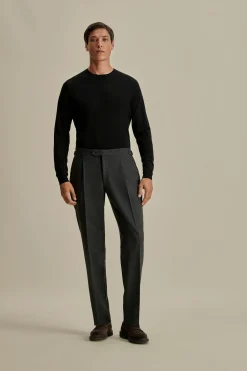 Clearance Merino Wool Extrafine Crew Neck Sweater Knitwear