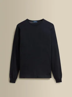 New Merino Wool Extrafine Crew Neck Sweater Knitwear