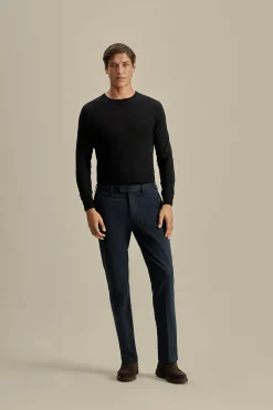 New Merino Wool Extrafine Crew Neck Sweater Knitwear