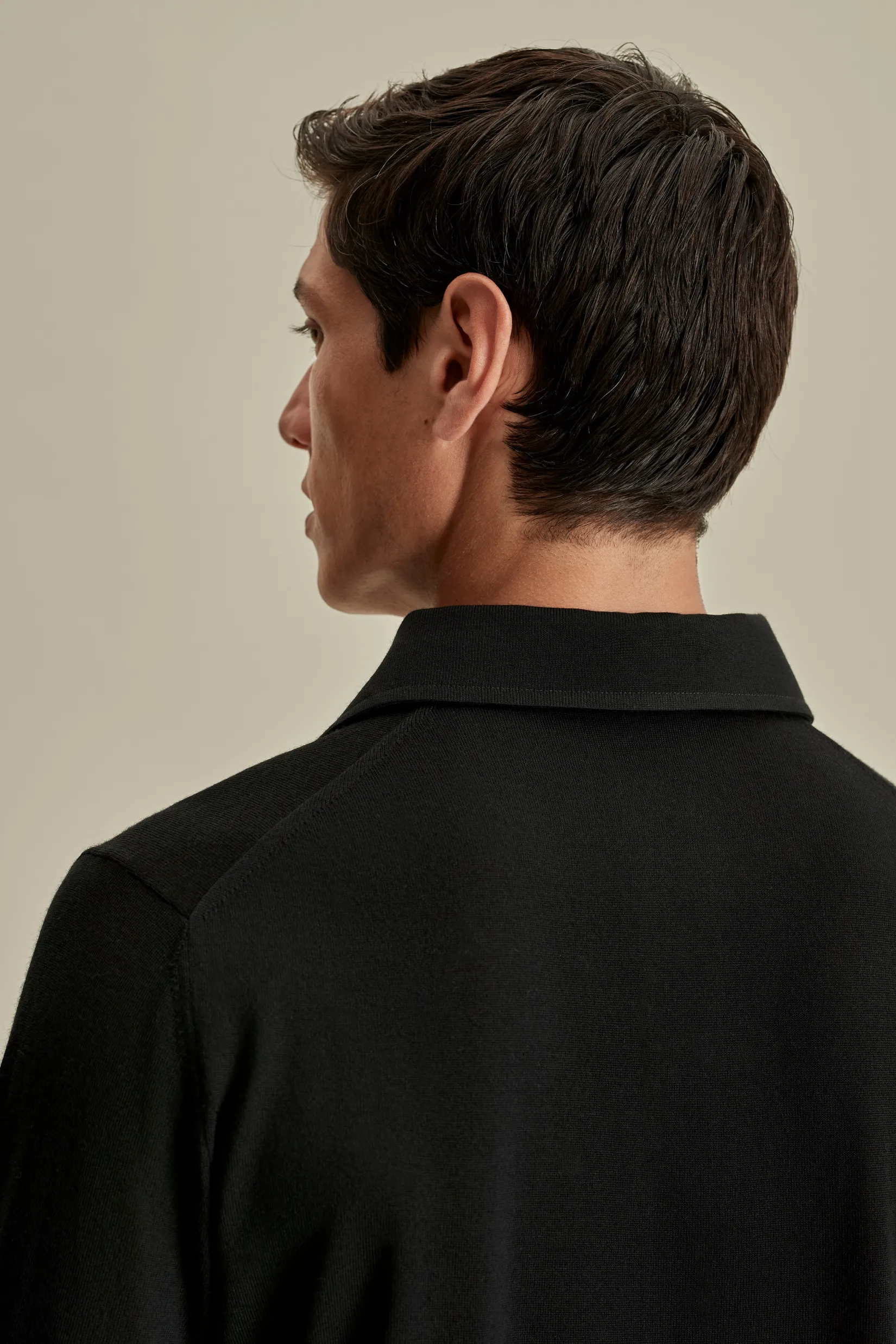 Sale Merino Wool Extrafine Long Sleeve Polo Shirt T-Shirts & Polos|Knitwear