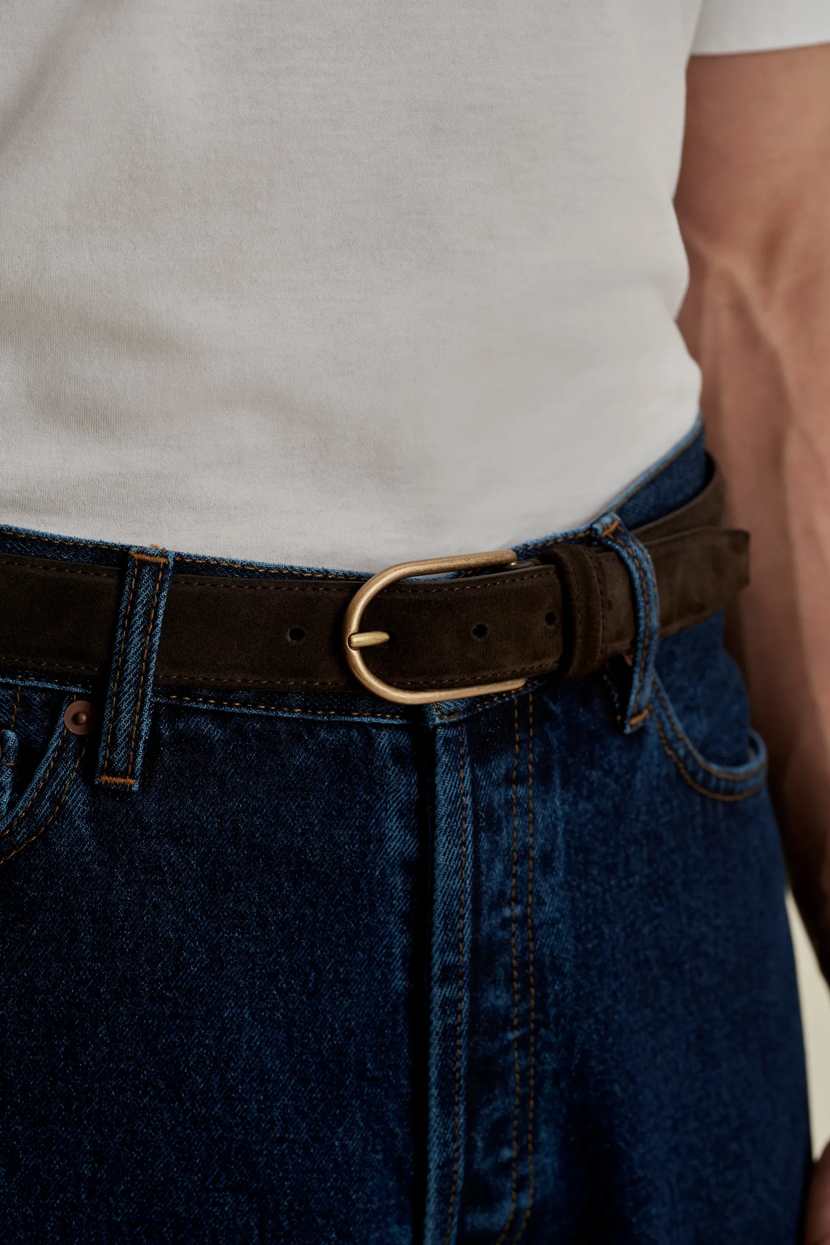 Outlet Suede Belt Accessories