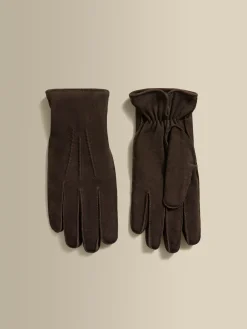 Hot Suede Cashmere Lined Gloves Accessories