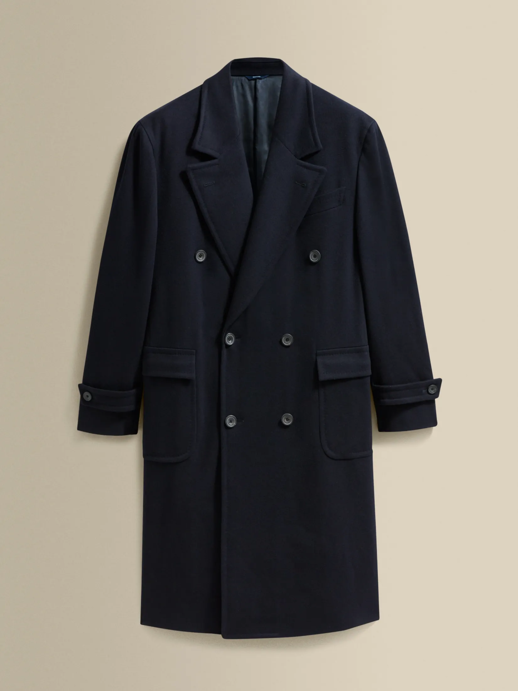 Discount Wool Cashmere Double Breasted Overcoat Outerwear|Tailoring