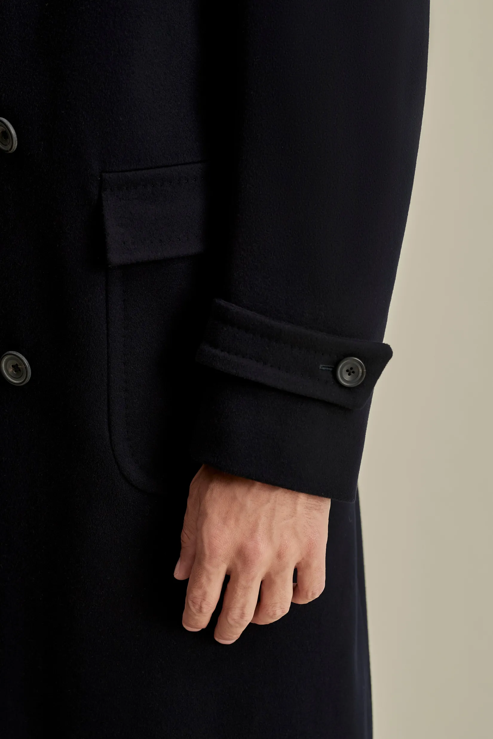 Discount Wool Cashmere Double Breasted Overcoat Outerwear|Tailoring