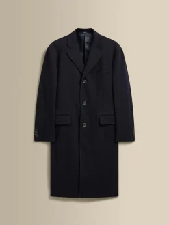 Online Wool Cashmere Single Breasted Overcoat Outerwear|Tailoring