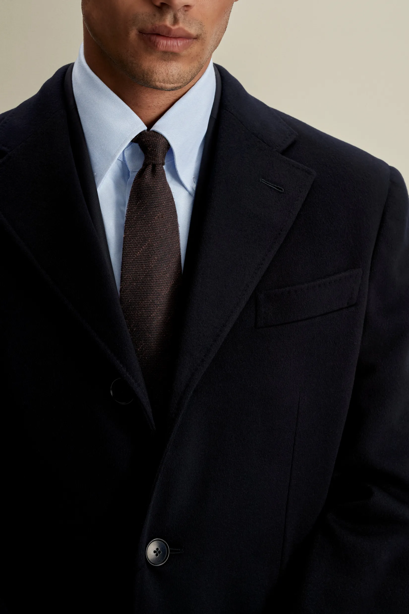 Online Wool Cashmere Single Breasted Overcoat Outerwear|Tailoring