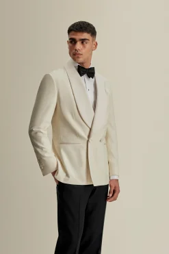 Online Wool Double Breasted Shawl Lapel Dinner Jacket Tailoring