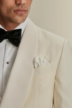 Online Wool Double Breasted Shawl Lapel Dinner Jacket Tailoring