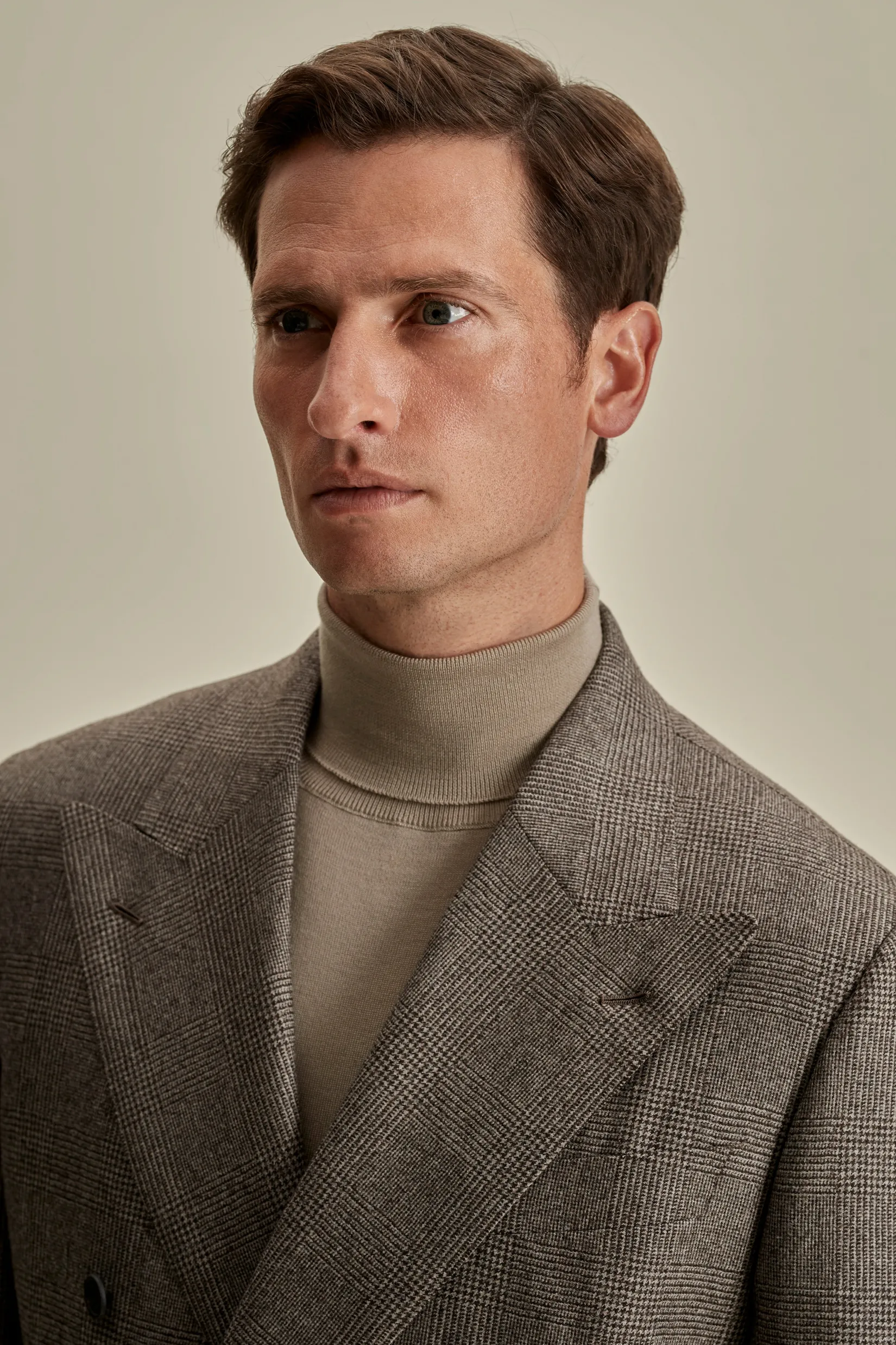 Best Wool Double Breasted Wide Peak Lapel Suit Tailoring