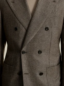 Best Wool Double Breasted Wide Peak Lapel Suit Tailoring