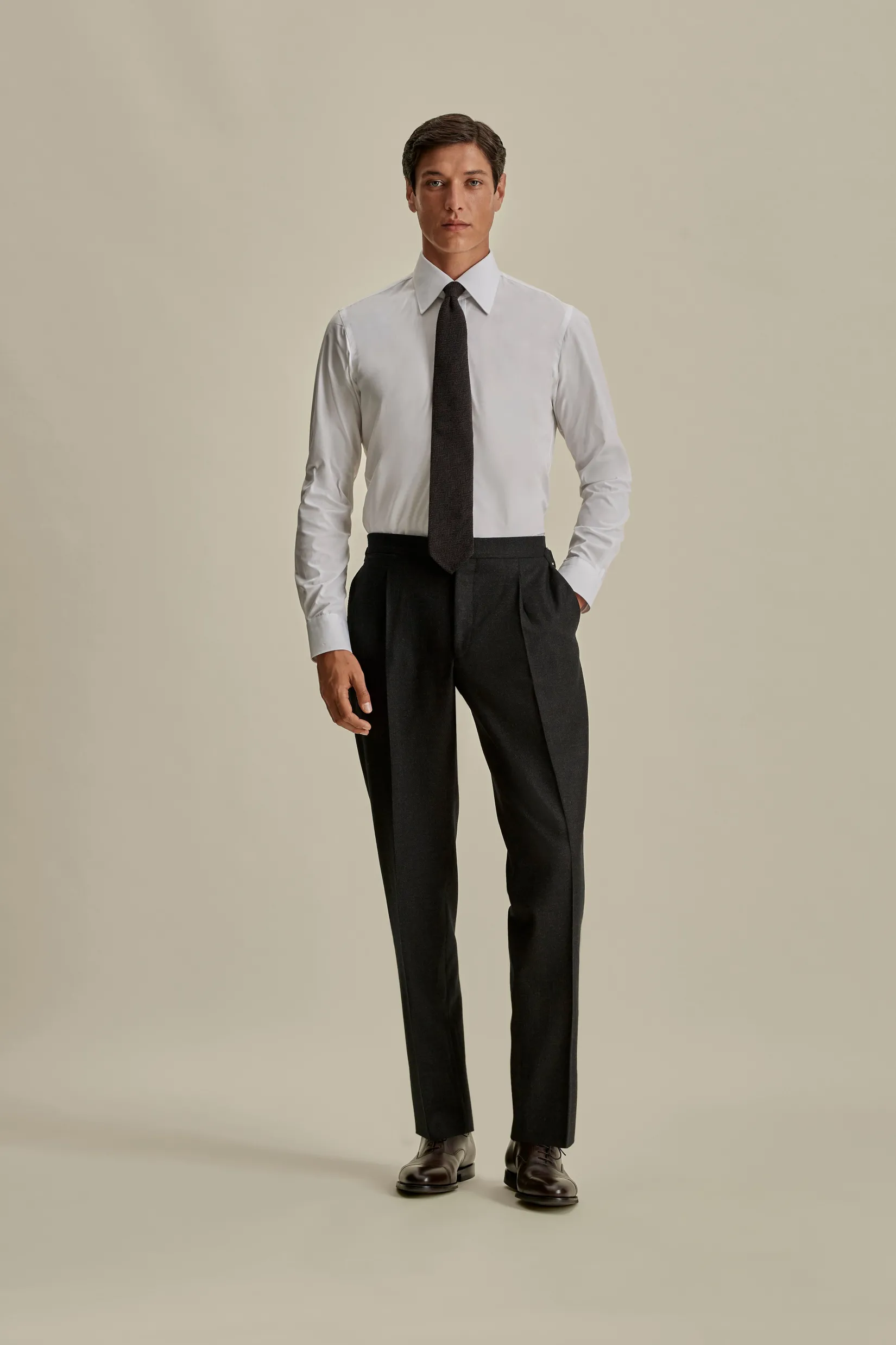 Online Wool Double Breasted Wide Peak Lapel Suit Tailoring