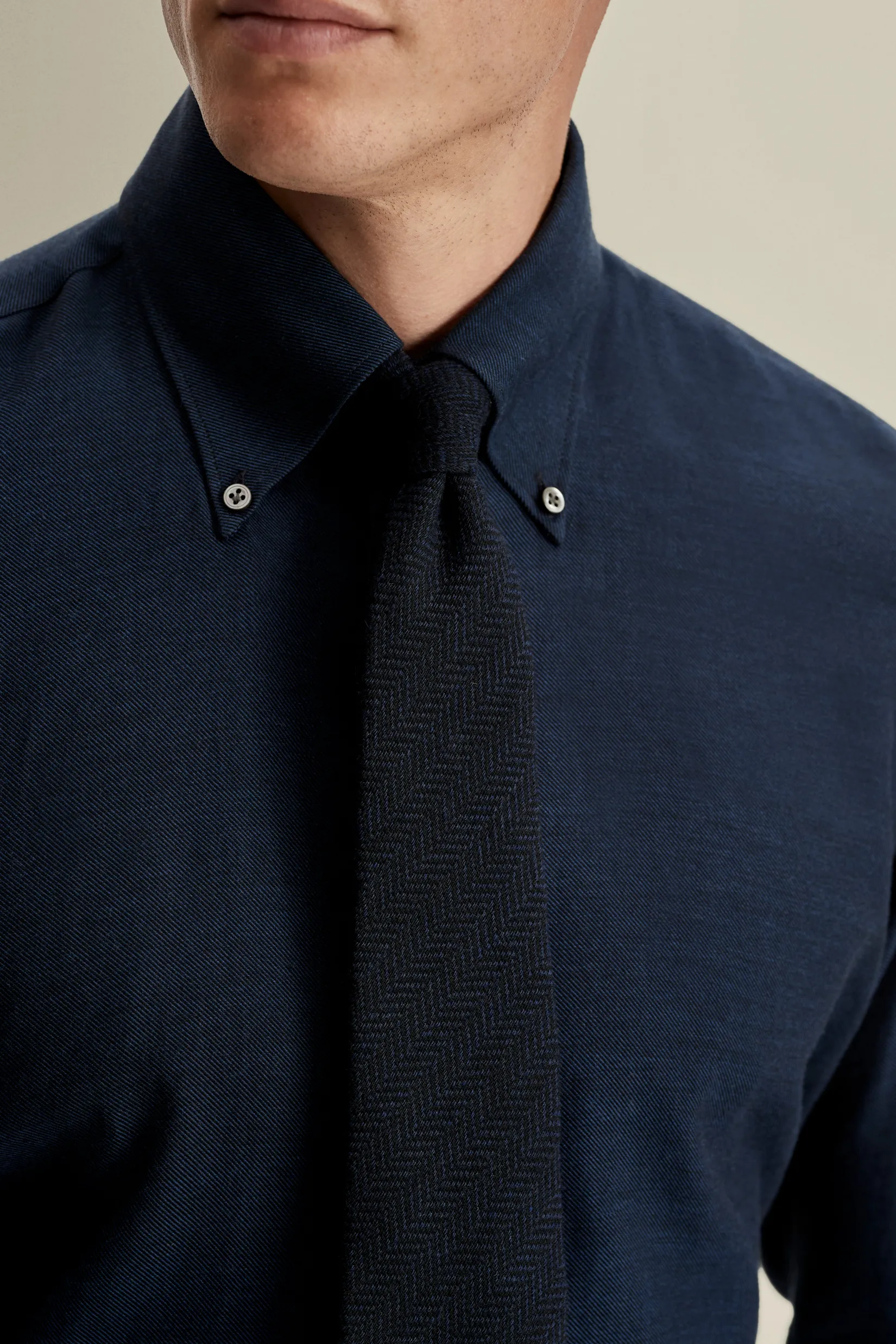 Hot Wool Herringbone Tie Accessories