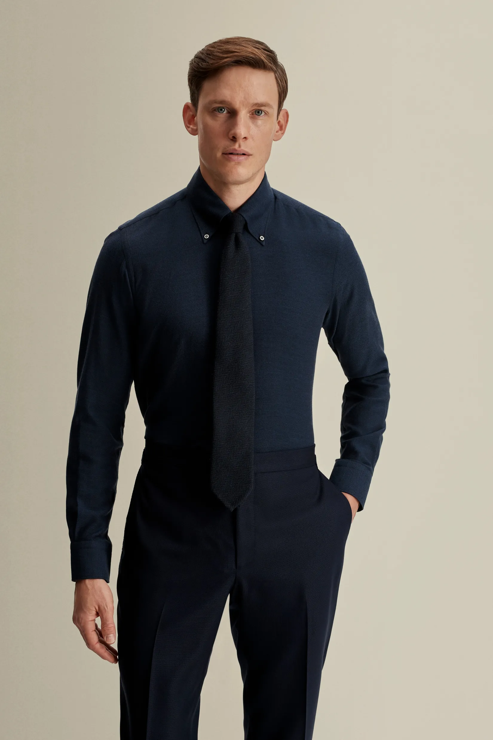 Hot Wool Herringbone Tie Accessories