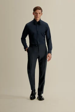 New Wool Silk Fly Front Dress Shirt Shirts