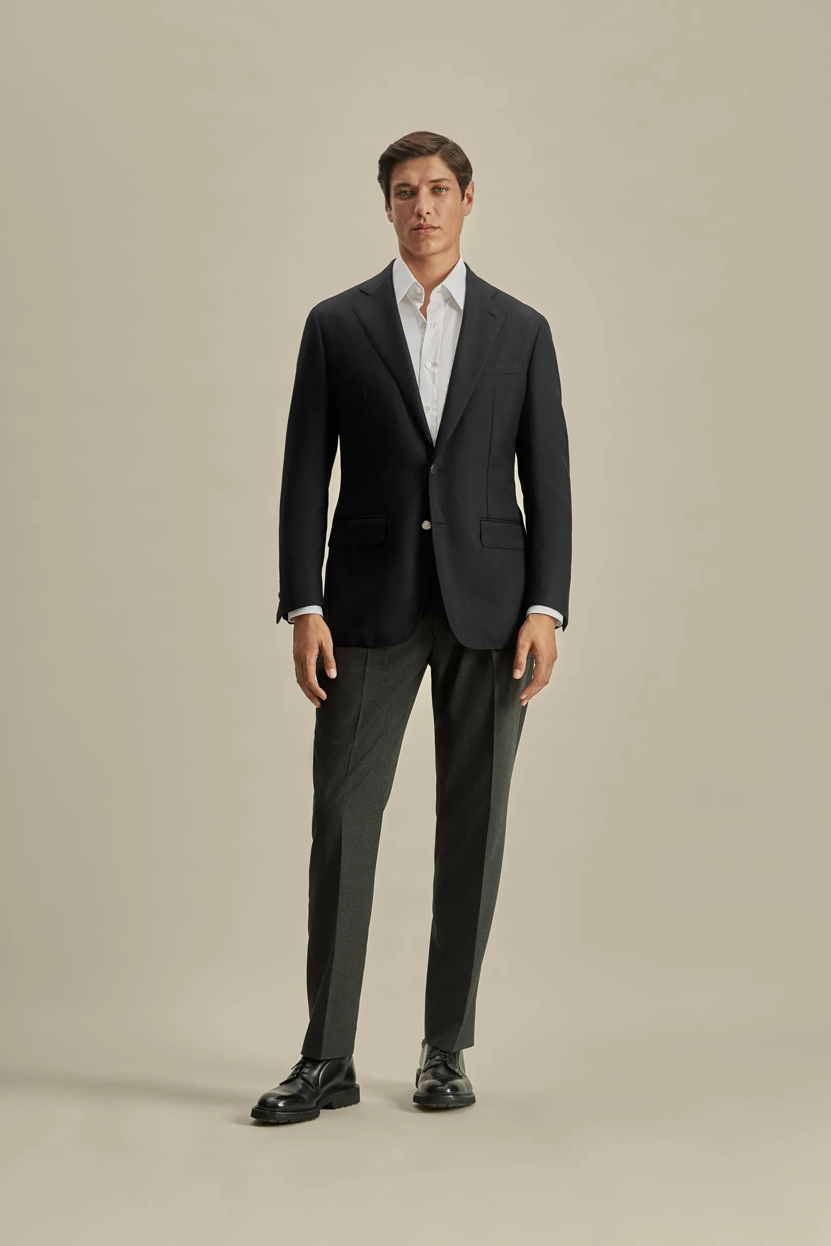 New Wool Unstructured Single Breasted Jacket Tailoring